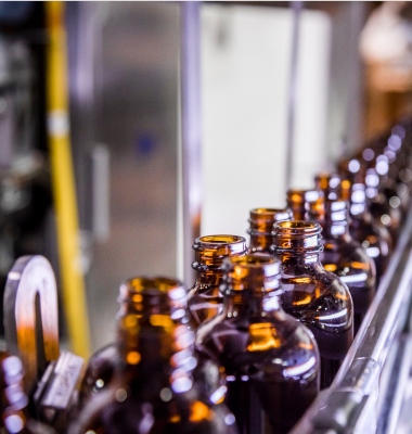 Rosemont Pharmaceuticals - Liquid medicine bottles being filled