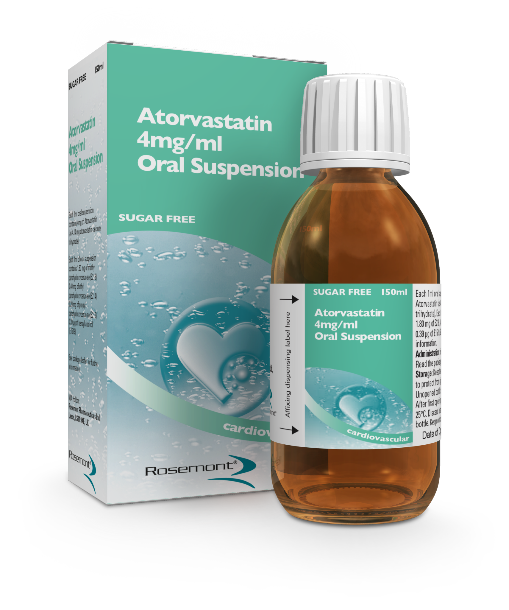 Atorvastatin Oral Suspension Rosemont Pharma