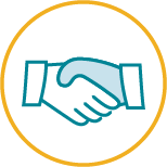 Rosemont Pharmaceuticals - Handshake icon