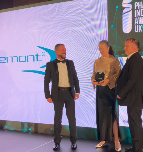 Rosemont Pharmaceuticals Win Major UK Pharmaceutical Award
